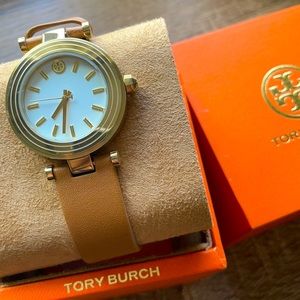 Tory Burch leather watch